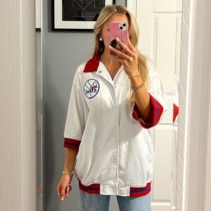 Reebok Hardwood Classics 76’ers Shooting Shirt